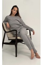 Wool suit made from high quality Italian yarn - 100% wool /1733-grey